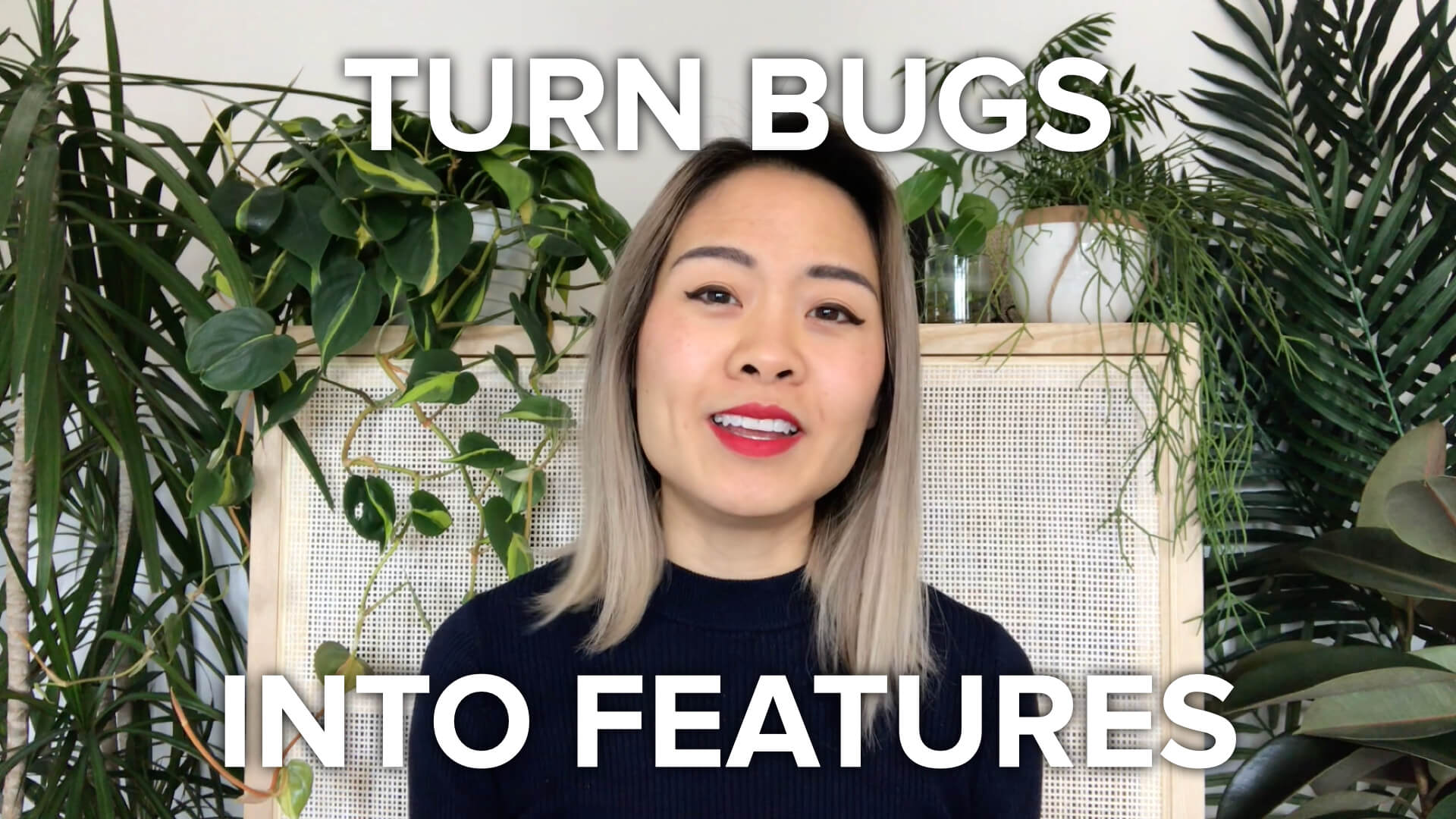 bugs into features